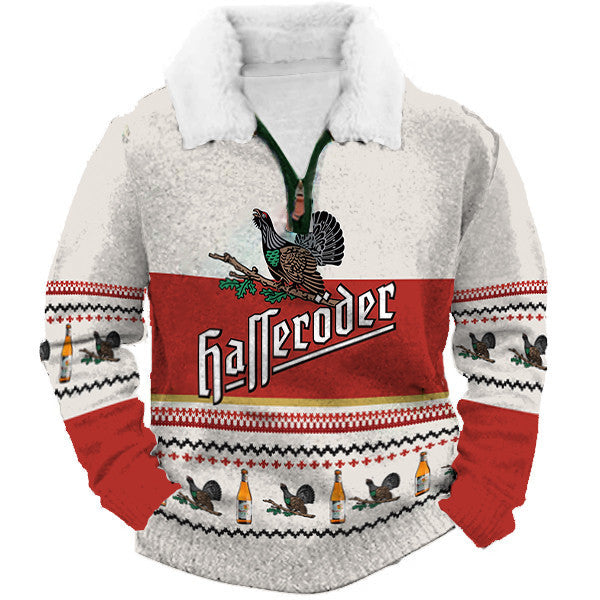 Christmas Ugly Quarter Zip Sweatshirt Collection 281
