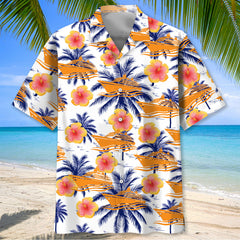 Cruise Sea Island Tree Hawaiian Shirt