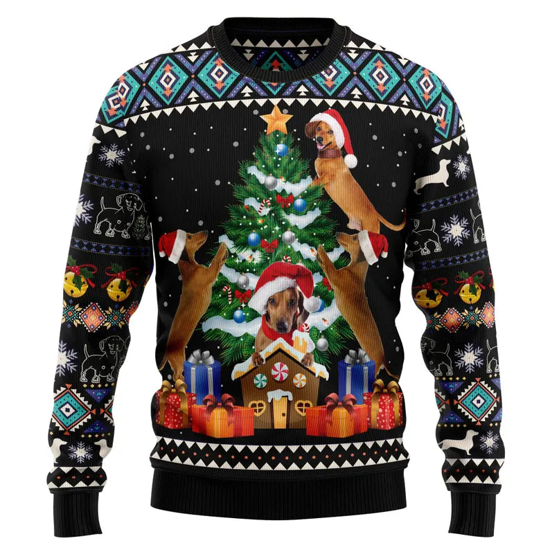 Dachshund Ugly Sweater
