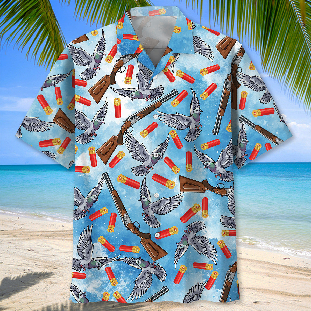 Dove Hunting Hawaiian Shirt