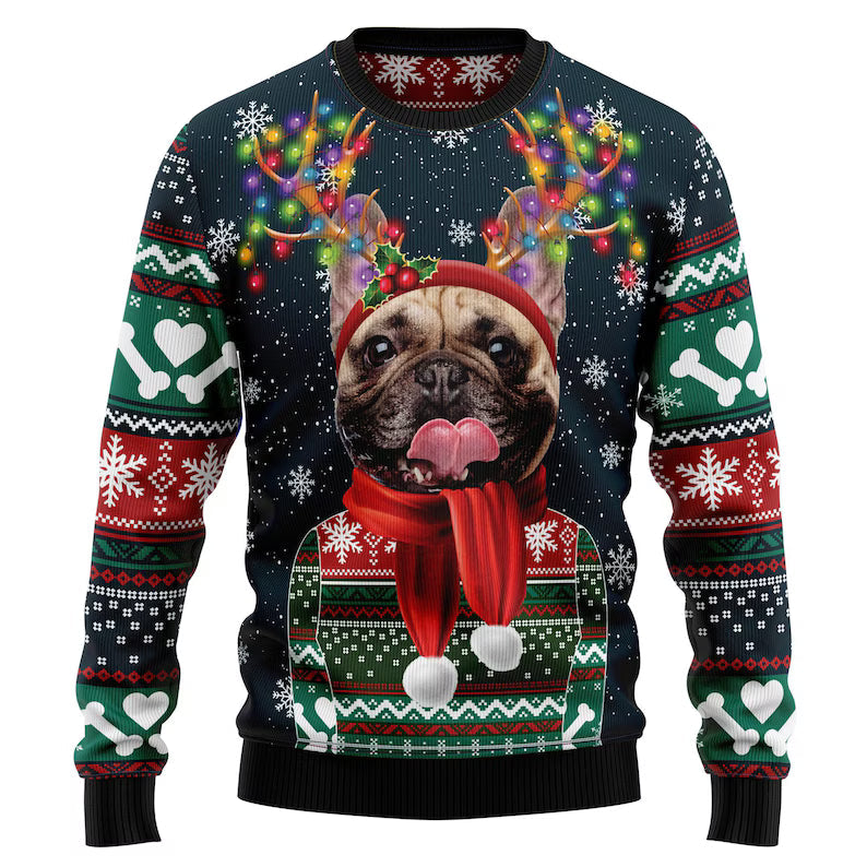 French Bulldog Ugly Sweater