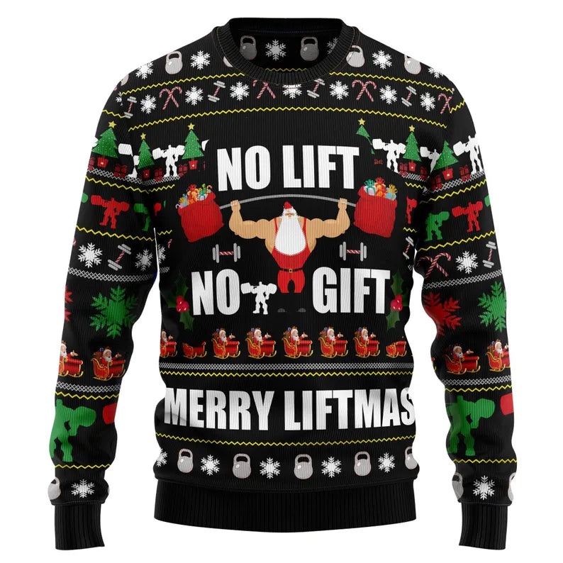Funny Bodybuilder  Ugly Sweater