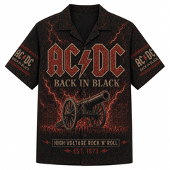 High Voltage Cannon Rock Hawaiian Shirt