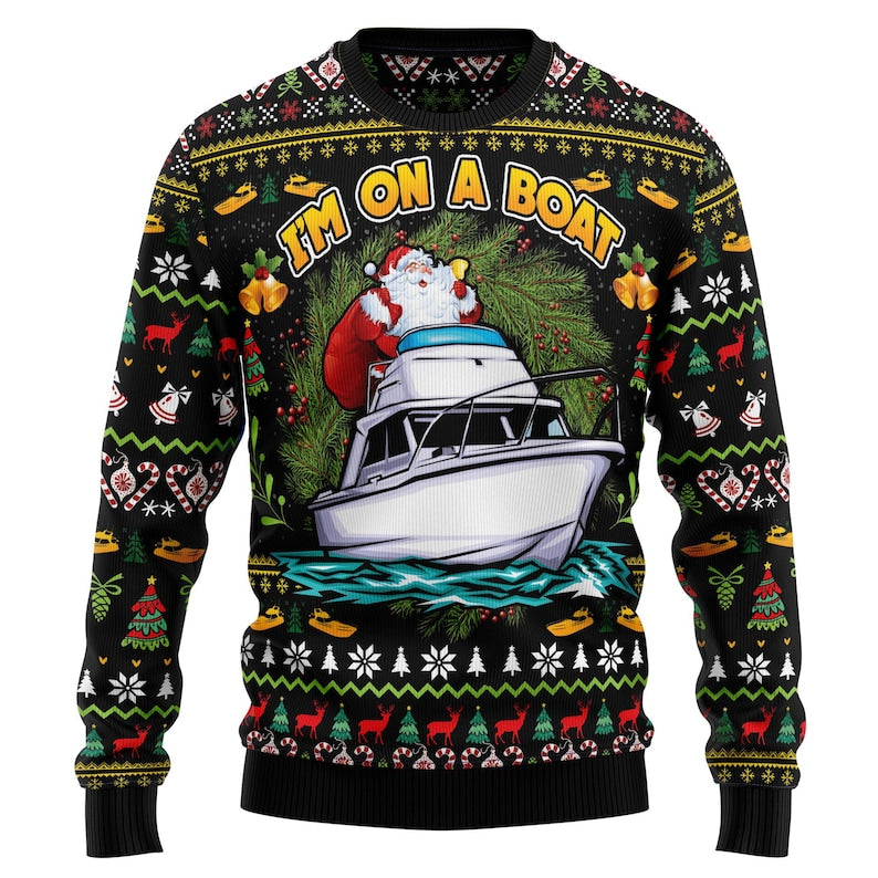 Nautical Pullover Ugly Sweater