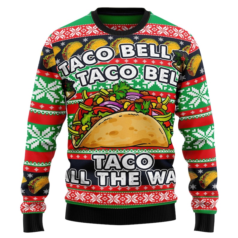 Taco Bell Ugly Sweater