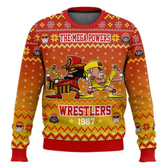 The Mega Powers Wrestlers WWE Ugly Sweater