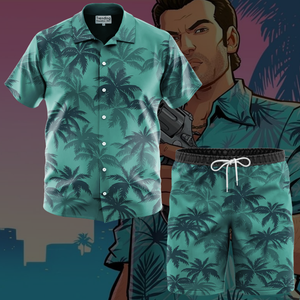 Tommy Vercetti Vice City Hawaiian Shirt
