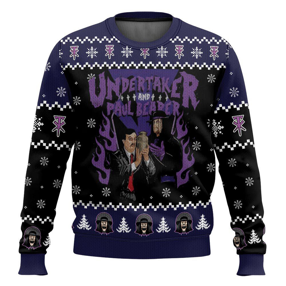Undertaker And Paul Bearer WWE Ugly Sweater